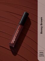 Pilgrim Matte Me Up Long Lasting Liquid Lipstick - 3ml - Bossy Brown - 03