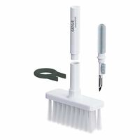 [Lowest] AirCase Gizga Essentials Earphone Earpod Cleaning Pen for Airpod,Earbuds,Headphones,Wireless Earphones,5-in-1 Multifunctional Cleaning Kit