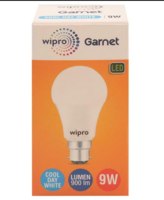 Wipro - Garnet White Consumer LED Bulb 9 W 