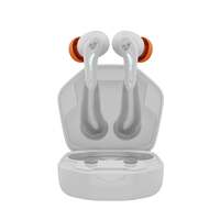 Redgear Toad with Super Low Latency(40Ms), Enc Mic in Ear Bluetooth Headphones Solution, 40 Hrs Playback, Fast Charge(10 Mins= 180 Mins) & Instant Connect(White)