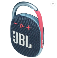 JBL Clip4 with 10Hrs Playtime, IPX67 Waterproof and Dustproof 5 W Bluetooth Speaker  (Blue, Pink, Mono Channel)