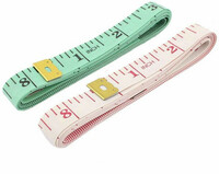CASHWIN Body Measuring Ruler Sewing Cloth Tailor Measure Flat Tape, 150 cm -2 Pieces Measurement Tape  (150 cm)