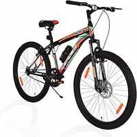 Leader Beast MTB 26T Hybrid Cycle with Front Suspension and Front Disc Brake Mountain Bicycle
