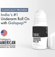 ThriveCo Underarm Lightening Roll-On with 5% AHA BHA | 48H Odor control | Men & Women Deodorant Roll-on - For Men & Women  (40 ml)