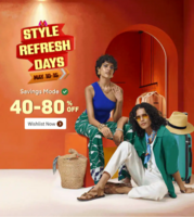 Myntra Super Savings Days  40-80% Off + 10% Canara, DBS & Federal Bank Offers (10th-15th May)