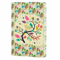 Solimo Vibrant Vines A5 Size Hardbound Notebook | 80 GSM | 192 Pages (140 X 210 mm)