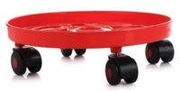 CRYSTAL Gas Cylinder Trolley  (Red)