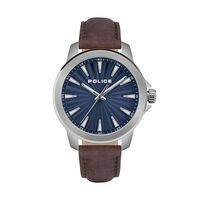 Police Quartz Multifunction Brown DIAL Leather Strap Watch for Men-PLPEWJA2207803W/PLPEWJA2207803