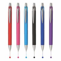Cello Xeta Ball Pen |Pack of 6 Ink Colours | Multicolour Pens for Project Use | Colouring Pens for Mandala Art| Colouring pens for adults