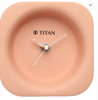 Titan Analog Peach Clock