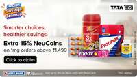 Tata Neu x 1MG - Get extra 15% up to 300 Neucoins on orders above ₹1499
