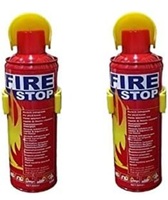 Fire Stop Car and Home Fire Extinguisher (Pack of 2)