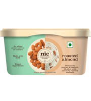 NIC - Ice Cream Roasted Almond Tub - 500 ml