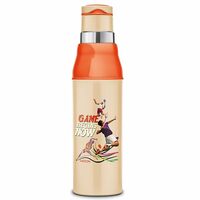 Milton Kool Steelight 900 Insulated School Kids Bottle with Inner Steel, 660 ml, Ivory