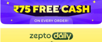 Zepto increased free cash to 75 now , 45 usable on 100