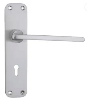 Godrej Locks Steel Polished Handlesets  (Silver)