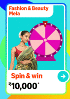 Fashion and Beauty mela: Spin and Win 