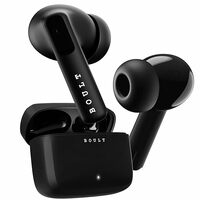 Z60 Truly Wireless in Ear Earbuds with 60H Playtime, Zen™ ENC Mic, 50ms Low Latency, 13mm Bass Drivers, Type-C Fast Charging, Made in India, Bluetooth V5.3, Touch Control, IPX5 ear buds (Raven Black))