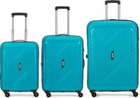 ALFA by VIP Hard Body Set of 3 Luggage 4 Wheels