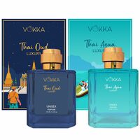 VOKKA Thai Oud & Thai Aqua 200 ml | Pack of 2 x 100ml 