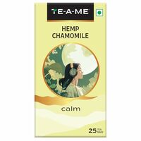 TE-A-ME Chamomile Tea with Hemp, 25 Tea Bags