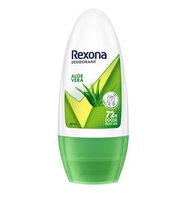 Rexona Aloe Vera Underarm Roll On Deodorant For Women, Antiperspirant, Removes Odour, Keeps Skin Fresh & Clean, Alcohol Free, Skin Friendly, 50 ml

