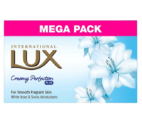 LUX Set of 3 Flaw-Less Glow Jasmine Soap wit Vitamin C and E - 150 g 