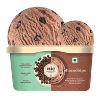 Swiggy instamart : NIC Ice Cream Chocochips Ice Cream Tub 500ml