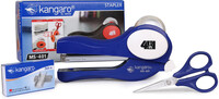 Lowest - Kangaro Combo Pack MS-401_R.Blue MS-401 Combo Pack(4 in 1)_Blue Cordless Stapler