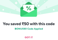 Zepto - Flat Rs. 50 Off on orders above Rs. 249