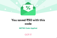 Zepto - Rs. 50 Off on Rs. 199 (Flash sale) (User Specific)
