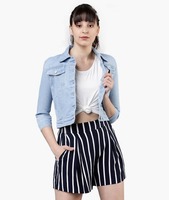 Tokyo Talkies 3/4th Sleeve Solid Women Jacket