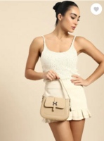 Dressberry - Women Beige Hand-held Bag