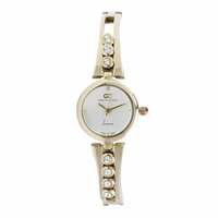 Gio Collection Analog Silver Dial Women's Watch
