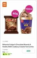 Brittania Ice Cream Combo at 88% off