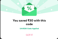 Zepto bread & diary products upto 50% off + 30 off on 100 coupon  