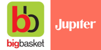Bigbasket x Jupiter UPI (New User) : Flat 100/- (worth Jewels) on MoV 500/-