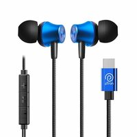 pTron Boom Play in Ear Type C Wired Headphones with Mic