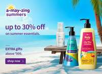 Plum Goodness A-May-zing Summers - Up to 30% Off on Summer Essentials + Extra Gifts Above Rs.999