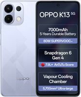 OPPO K13 5G with 7000mAh and 80W SUPERVOOC Charger In-The-Box (128 GB)  (8 GB RAM)