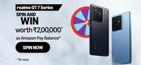 Amazon Spin and Win Realme GT7 series 