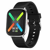  FCUK Fit Pro Full Touch 1.69" Superior Display Smartwatch, Sleek Design Metal Body, 8 Sport Modes, Spo2, Heart Rate Monitoring, IP 68 Water Resistance and Long Battery Life 