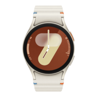 Samsung Galaxy Watch 7 BT Wear OS Smartwatch (Cream Strap)  