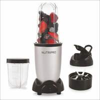 Zepto - NUTRIPRO Nutri Blender Juicer Mixer Grinder 500W- 2 Jars & 1 Blade (Silver) (location specific)