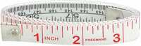 FREEMANS Double-sided Tailor Soft Measurement Tape - 1.5m/60 inches (Pack of 1)