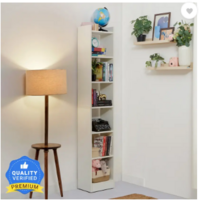 GREEN SOUL Alba Book Shelf Engineered Wood Open Book Shelf  (Finish Color - White)