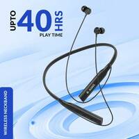 Aroma NB121 Corridor, Dual Pairing Neckband Bluetooth  (Carbon Black, In the Ear)