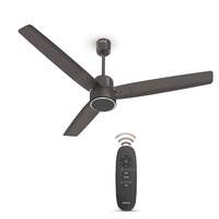 Havells FAB BLDC PRO | New Lauch | 1200 mm Decorative Ceiling Fan with 100% Pure Copper|Remote Controlled|Watt: 30 | Air Flow: 225 cmm | Speed: 350 RPM | 2 Years Warranty (Cocoa Brown)