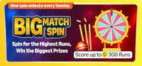 Funzone Big match spin( score upto 300 runs )