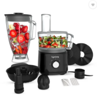 Lifelong: LLFPR01 Prozessoren 800 Watts 800 W Food Processor  (Black)